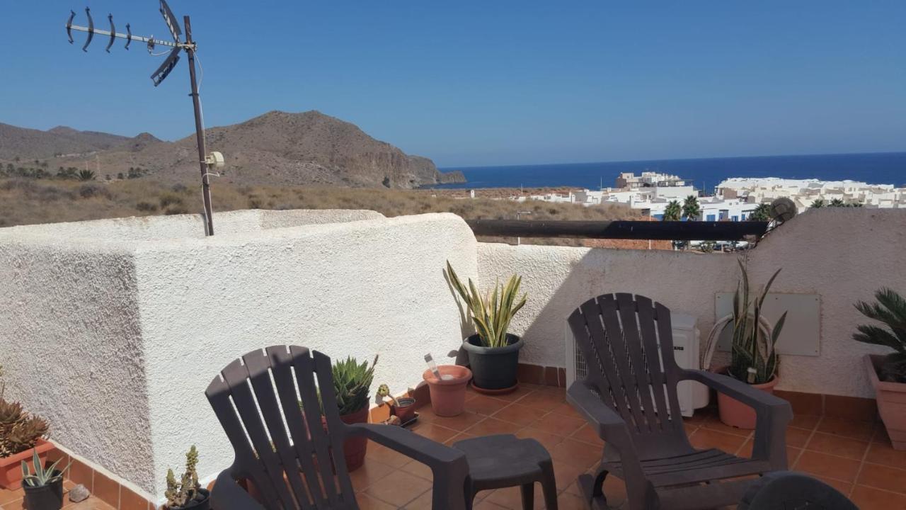 Isleta Apartamento Con Terraza, Vistas Y Wifi 拉伊斯莱塔德尔摩洛 外观 照片