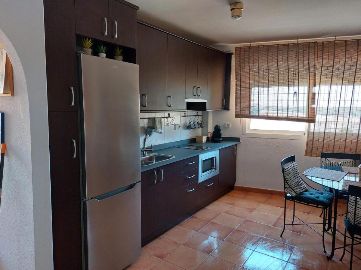 Isleta Apartamento Con Terraza, Vistas Y Wifi 拉伊斯莱塔德尔摩洛 外观 照片