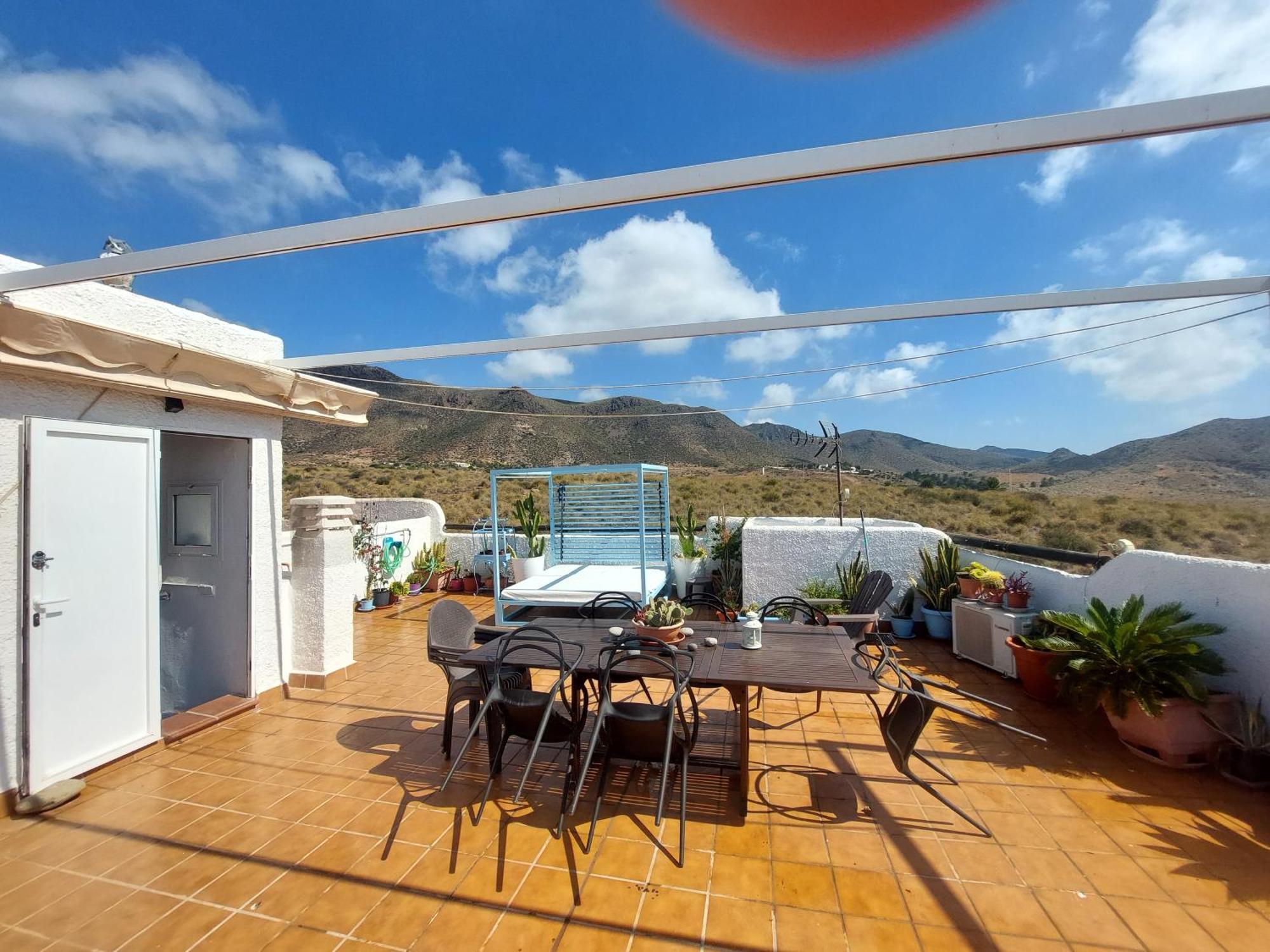 Isleta Apartamento Con Terraza, Vistas Y Wifi 拉伊斯莱塔德尔摩洛 外观 照片